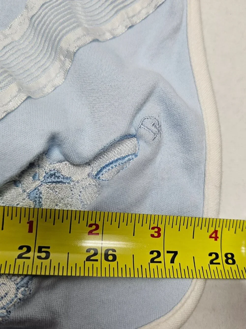 Blue Baby Boy Dior Lovey Blanket Bear Sailboat Duck Ball Embroidered Cotton
